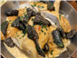roast chicken with morels
